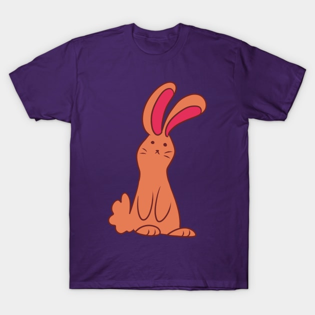 Little Brown Bunny T-Shirt by saradaboru